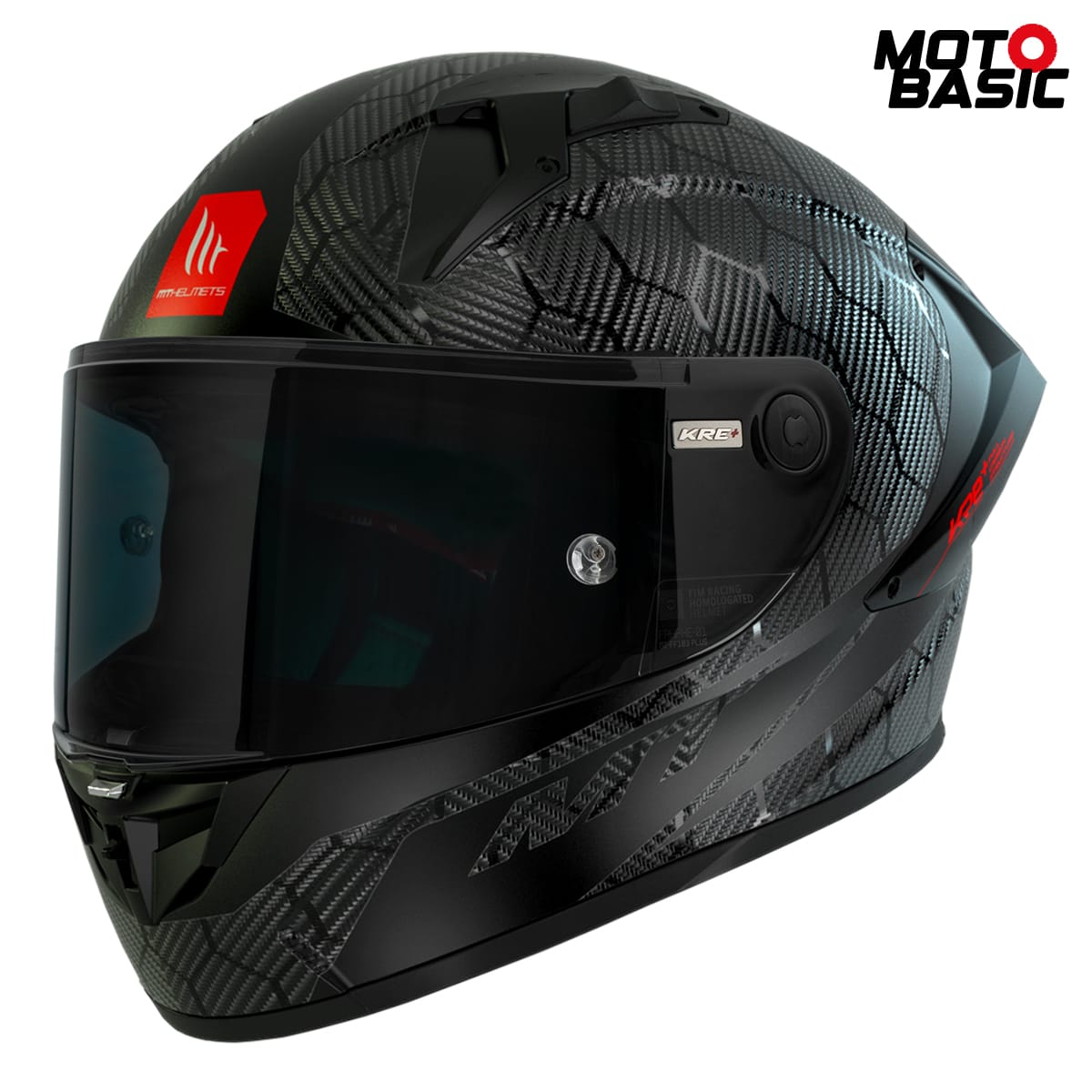 Casco MT Kre+ S Solid Negro