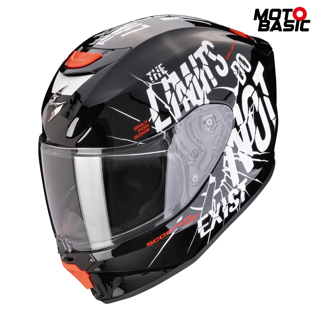 Casco SCORPION EXO-JNR Air Boum Negro/Blanco