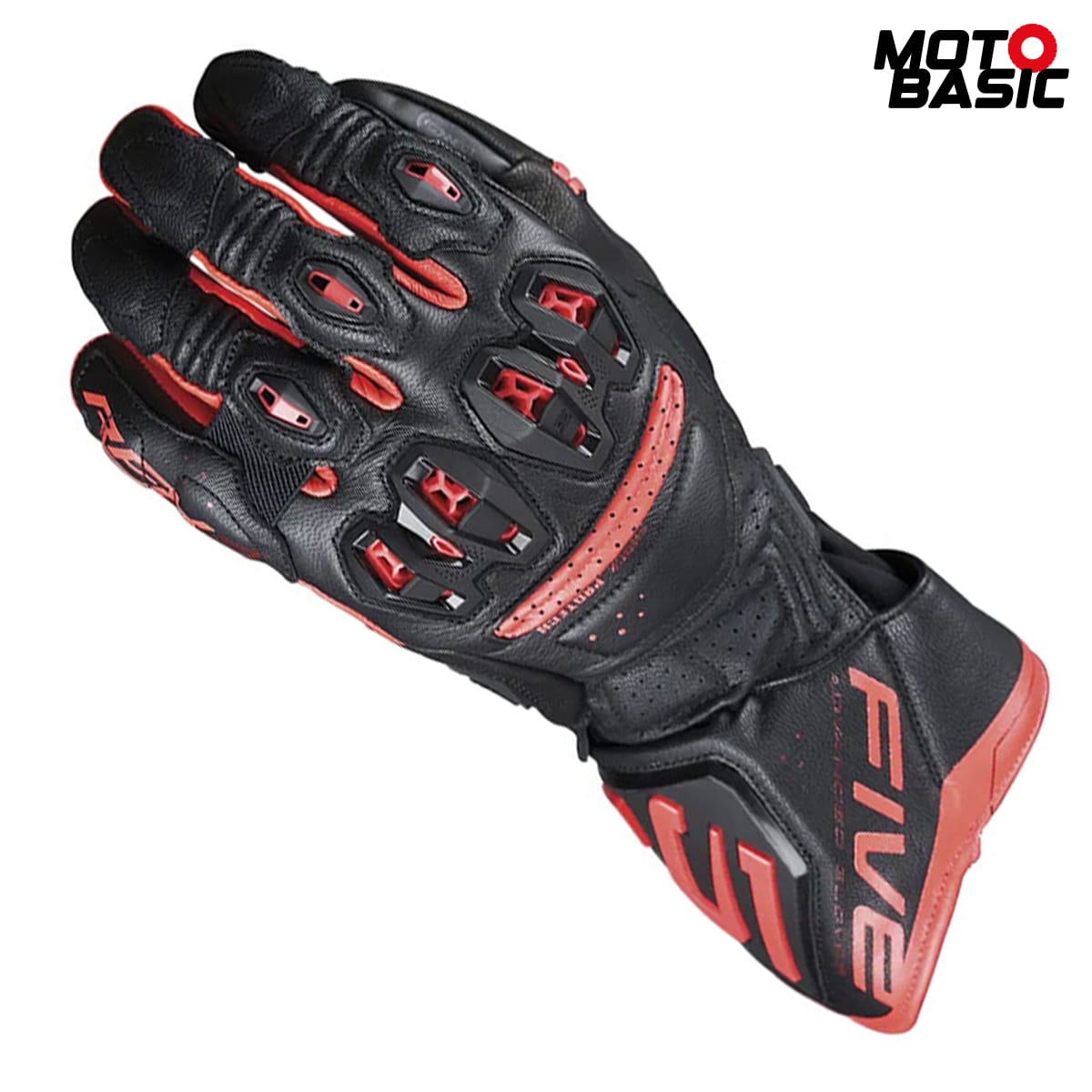 Guantes FIVE RFX3 Evo Negro/Rojo