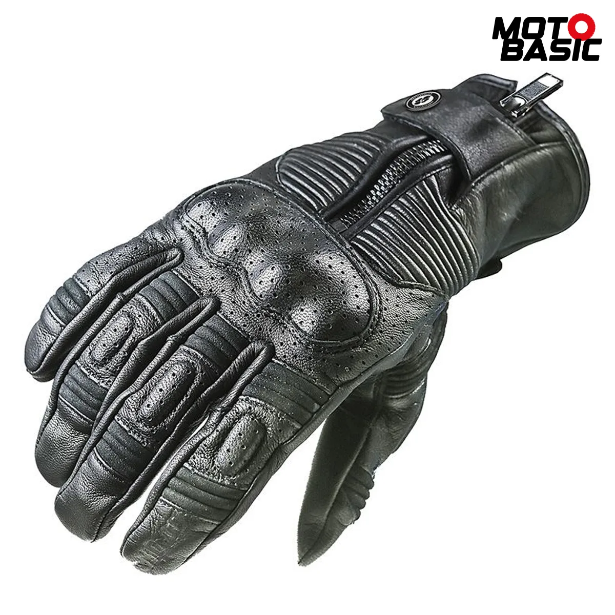 Guantes GARIBALDI Smoke Vintage Winter Negro
