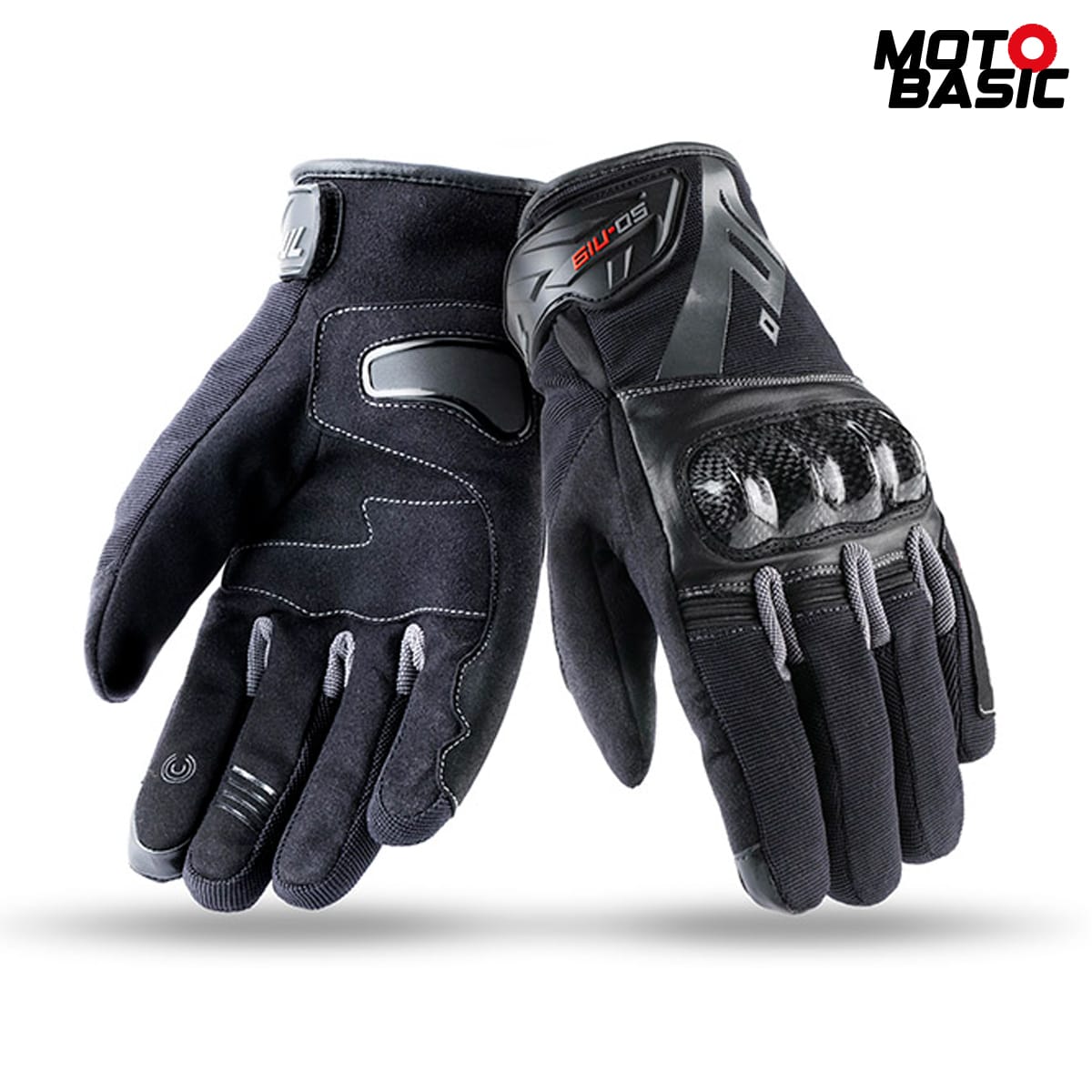 Guantes SEVENTY SD-N19 Negro/Gris