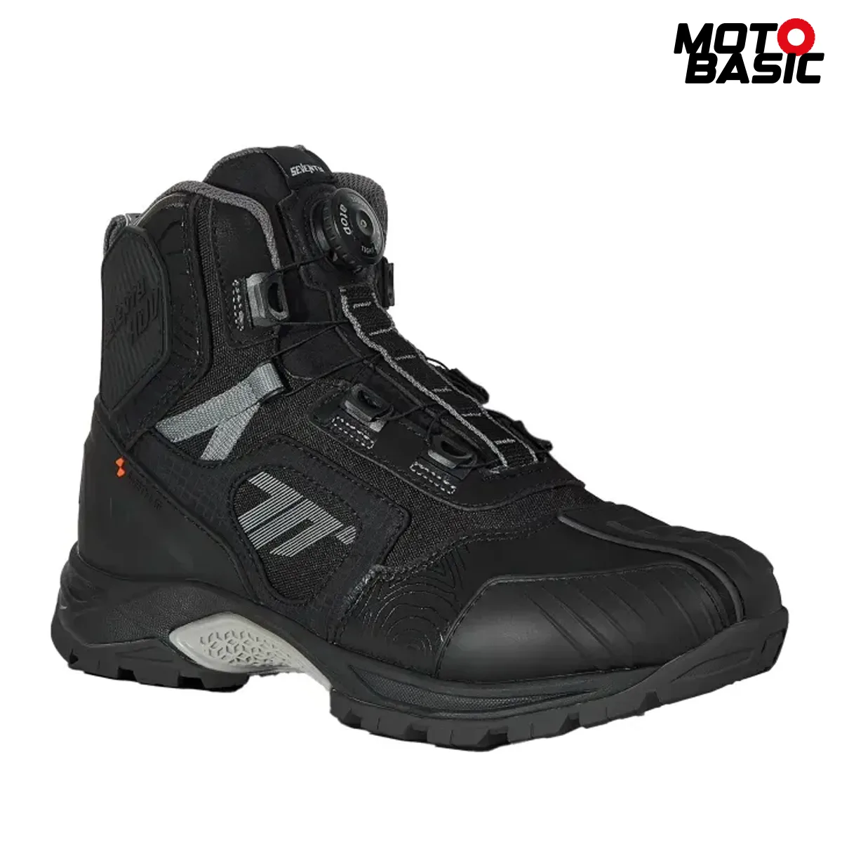 Botín SEVENTY SD-BA7 Stelvio Low Negro/Gris