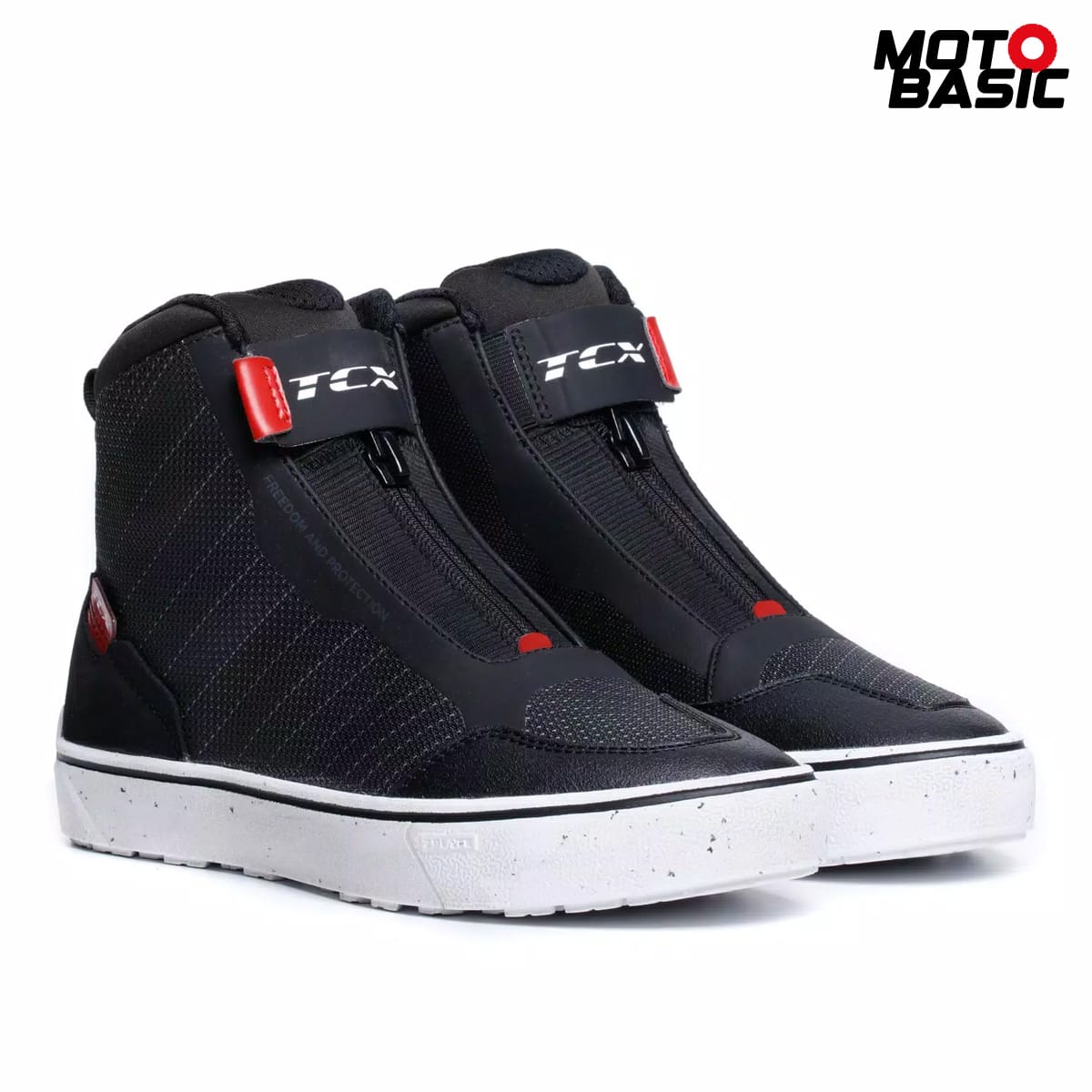 Botín TCX Ikasu 2 WP Lady Negro/Rojo