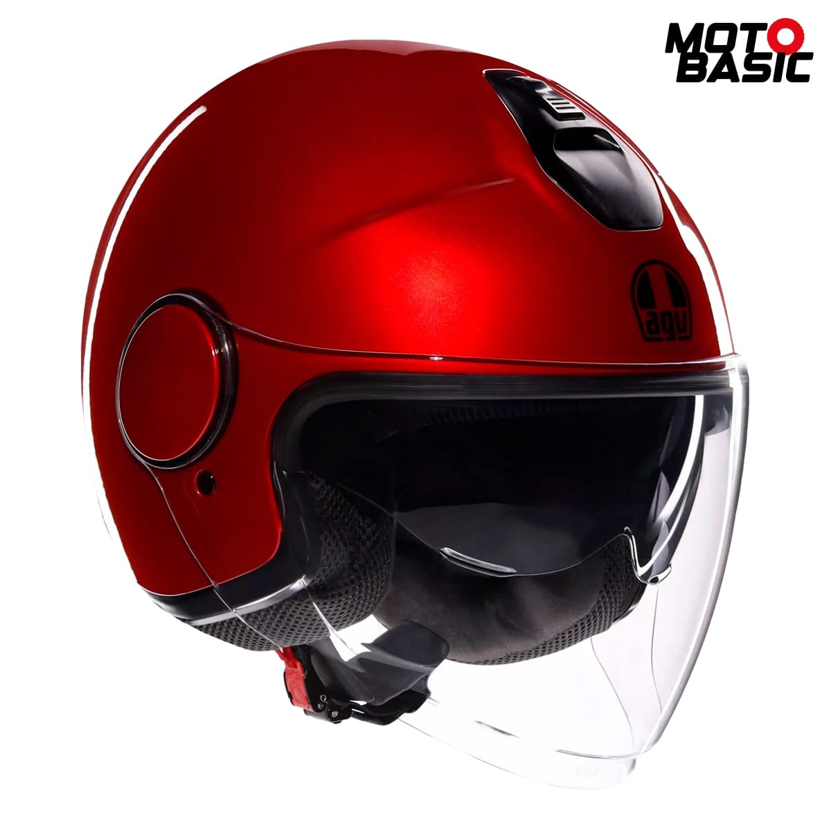 Casco AGV Eteres Mono Rojo Corsa
