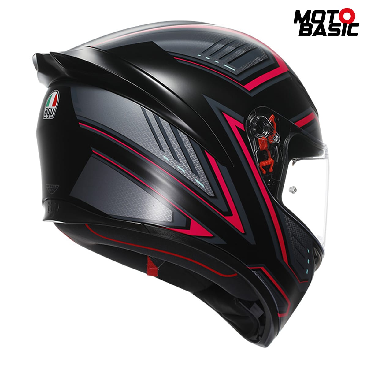 casco-agv-k1-s-sling-negro-mate-rosa 3