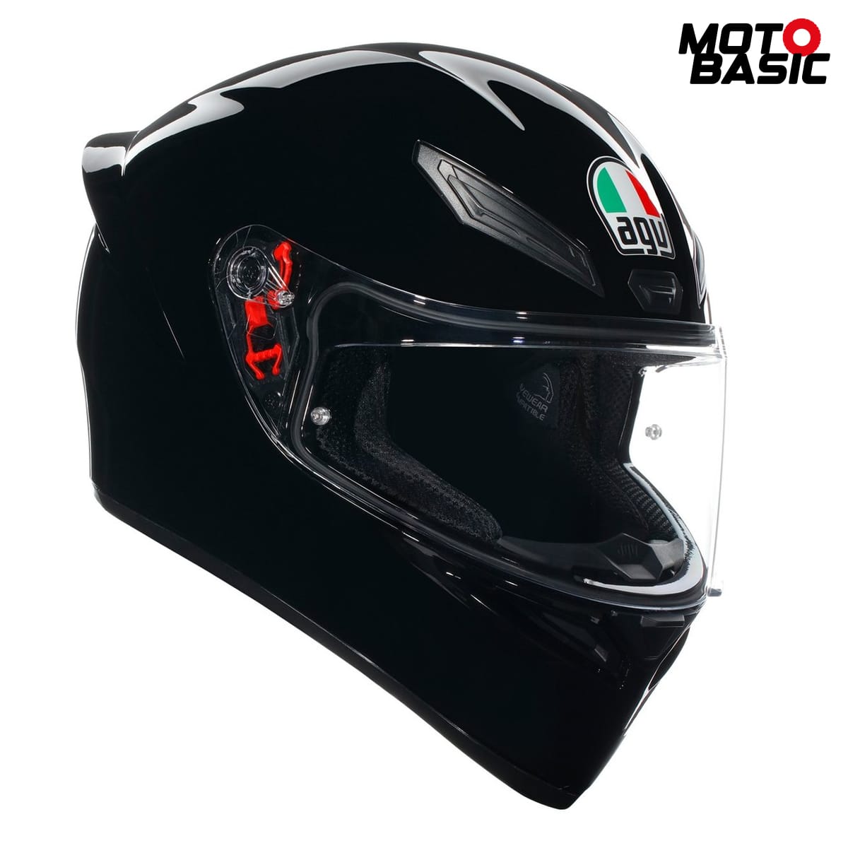 Casco AGV K1 S Solid Negro