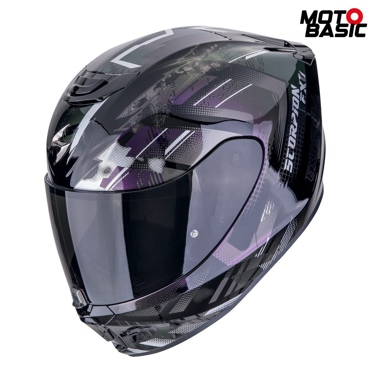 Casco SCORPION EXO-391 Clutter Negro/Camaleon