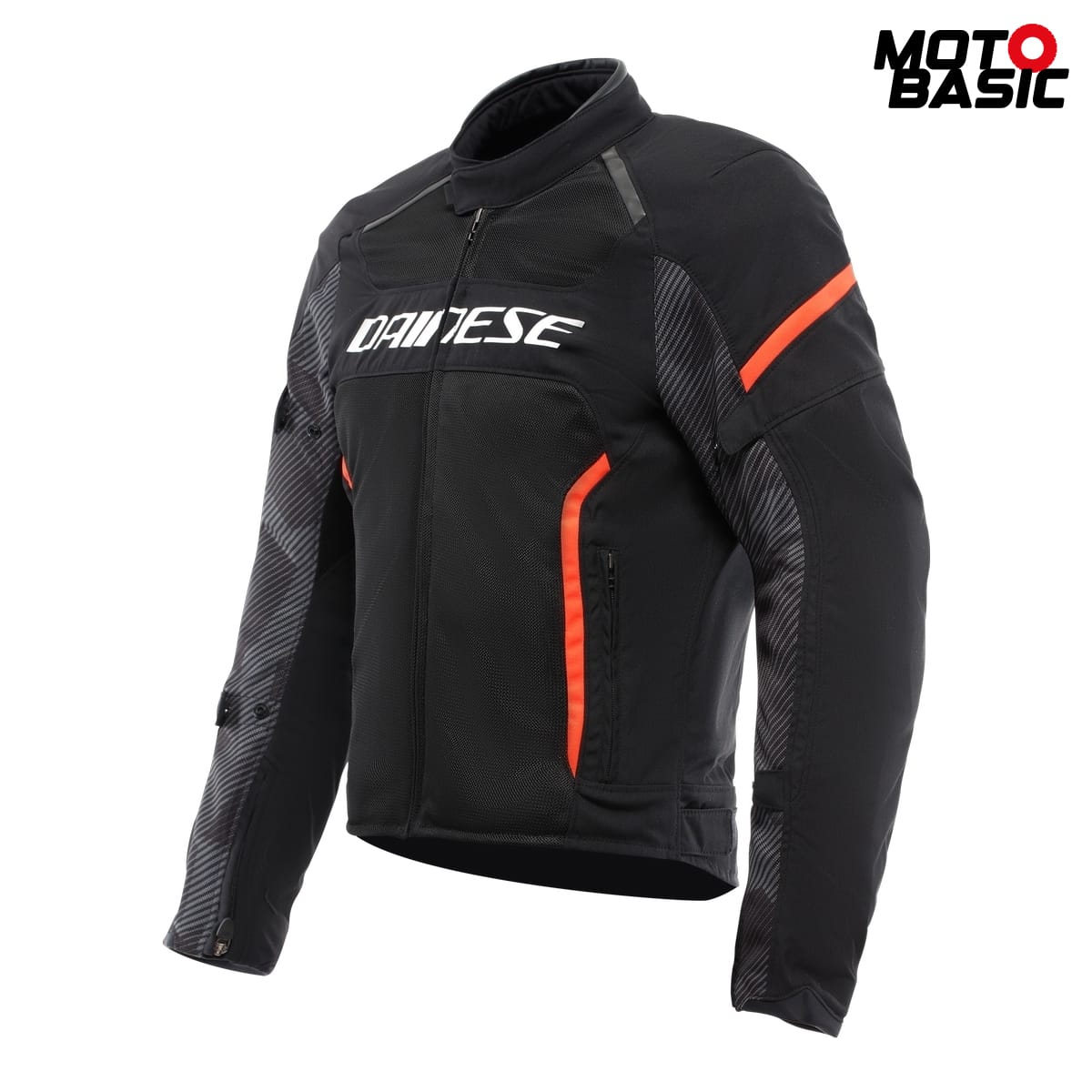 Chaqueta DAINESE Air Frame 3 Negro/Rojo Fluor