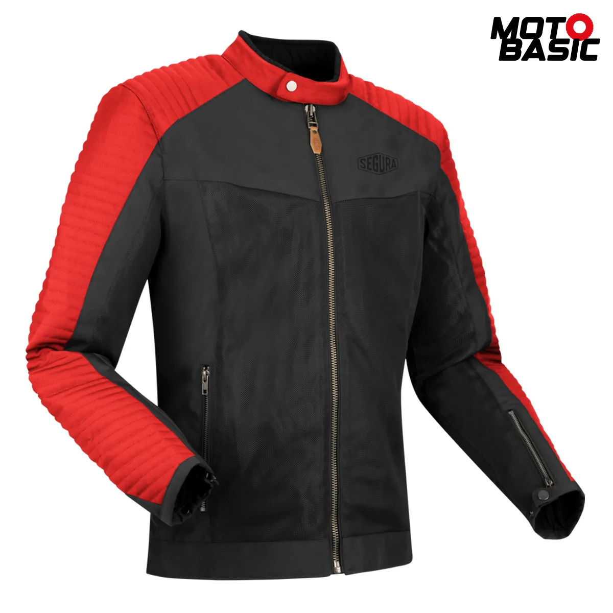 Chaqueta SEGURA Dikinson Negro/Rojo
