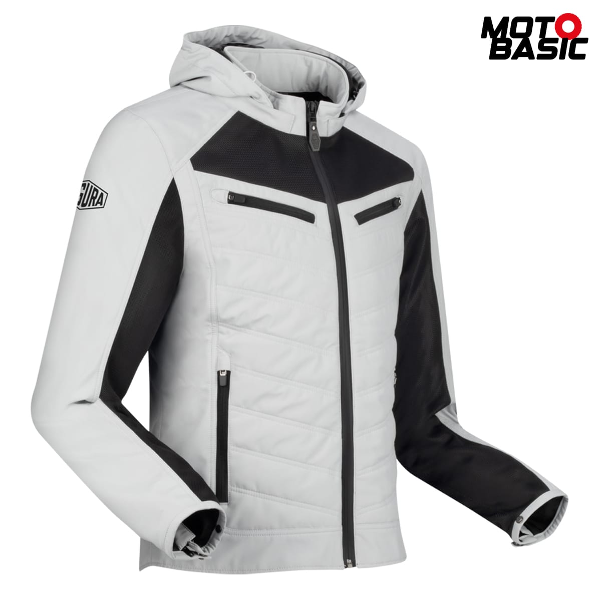 Chaqueta SEGURA Natcho Vented Gris/Blanco