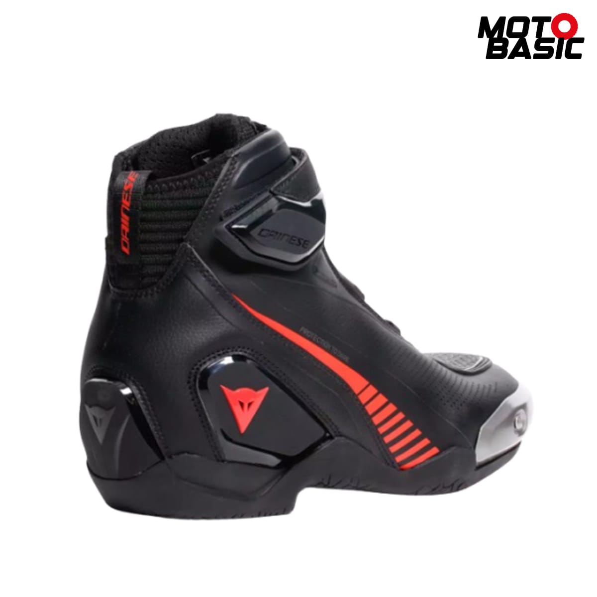 botin-dainese-superya-negro-rojo-fluor 3