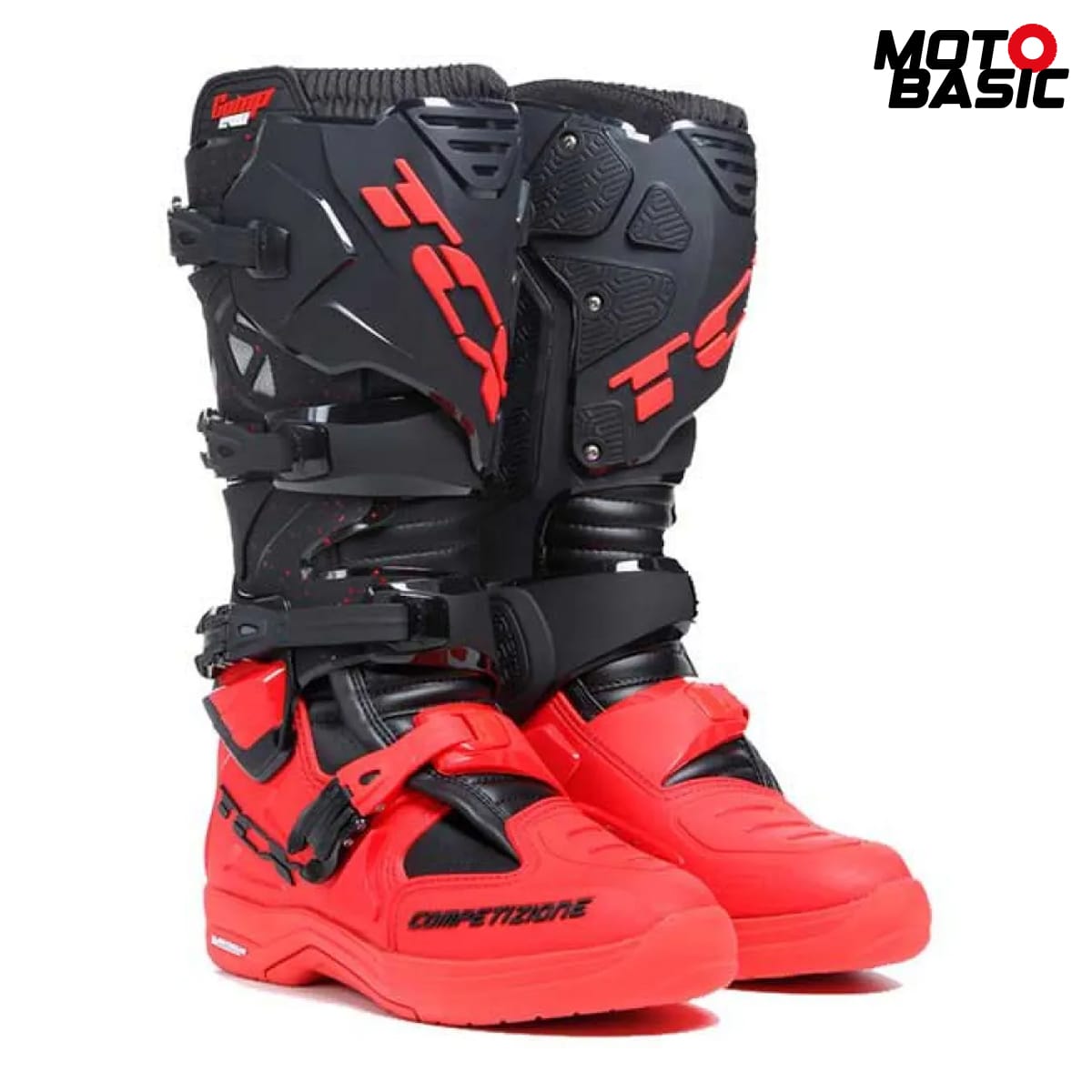 Botas TCX Comp Evo 2 Negro/Rojo
