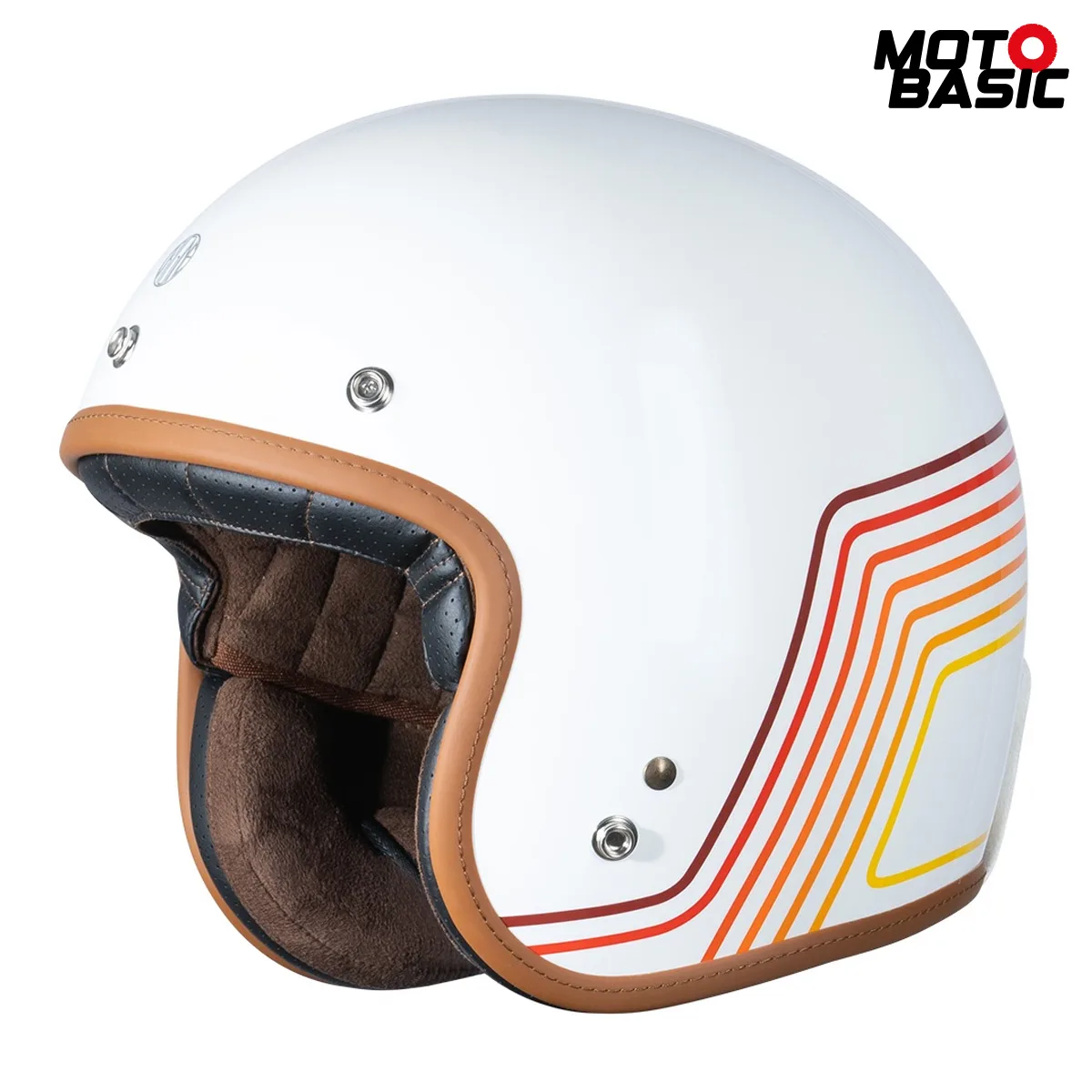 Casco ORIGINE Primo Sunrise Rojo/Blanco