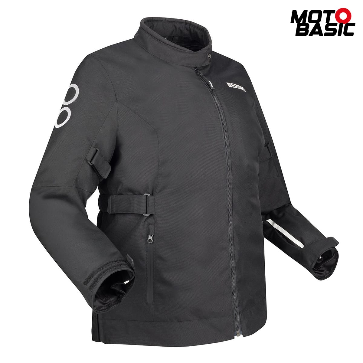 Chaqueta BERING Pamela Lady Queen Size Negro/Blanco