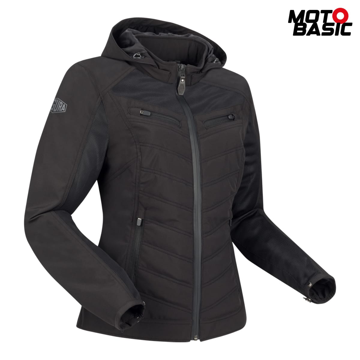 Chaqueta SEGURA Natcho Vented Lady Negro/Gris