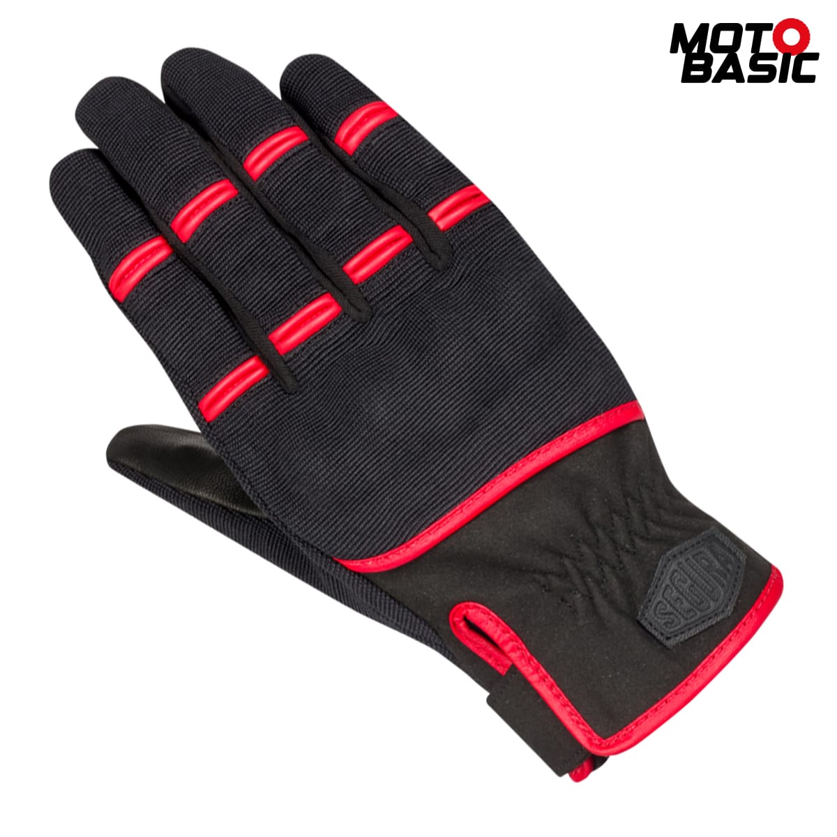 Guantes SEGURA Palmer Negro/Rojo