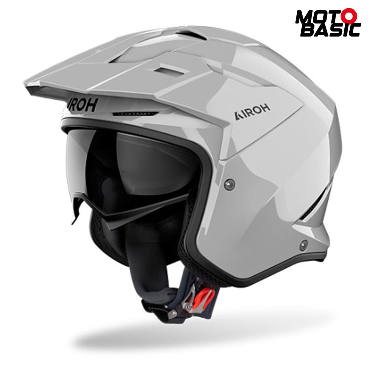 Casco AIROH Kombakt Color Gris Concrete