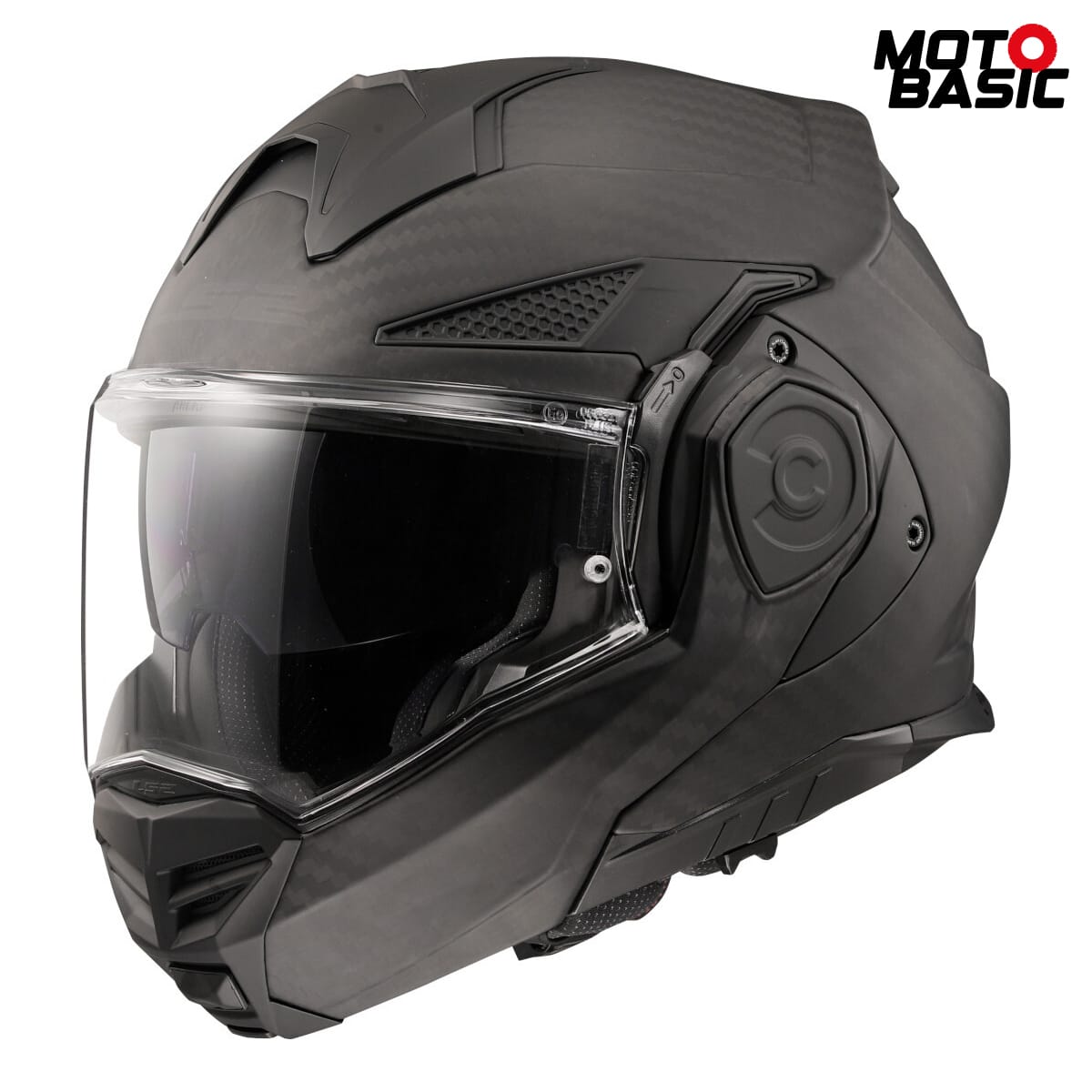 Casco LS2 Advant X Carbon Solid Negro Mate