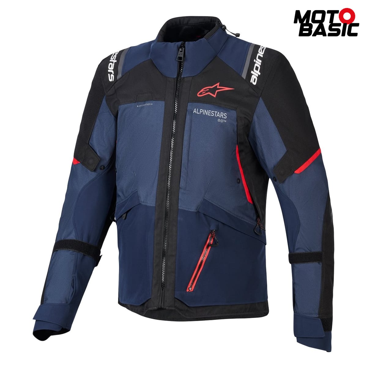 Chaqueta ALPINESTARS Andes V4 Drystar Night Navy/Mood Indigo/Negro