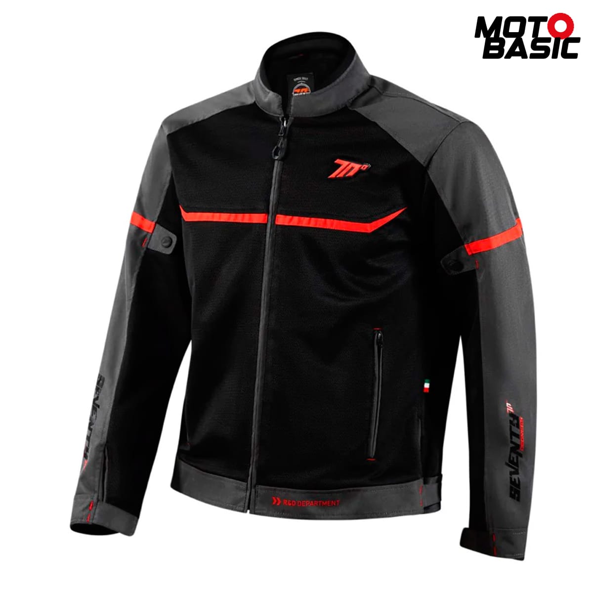 Chaqueta SEVENTY SD-JR30.1 Mojave Negro/Rojo