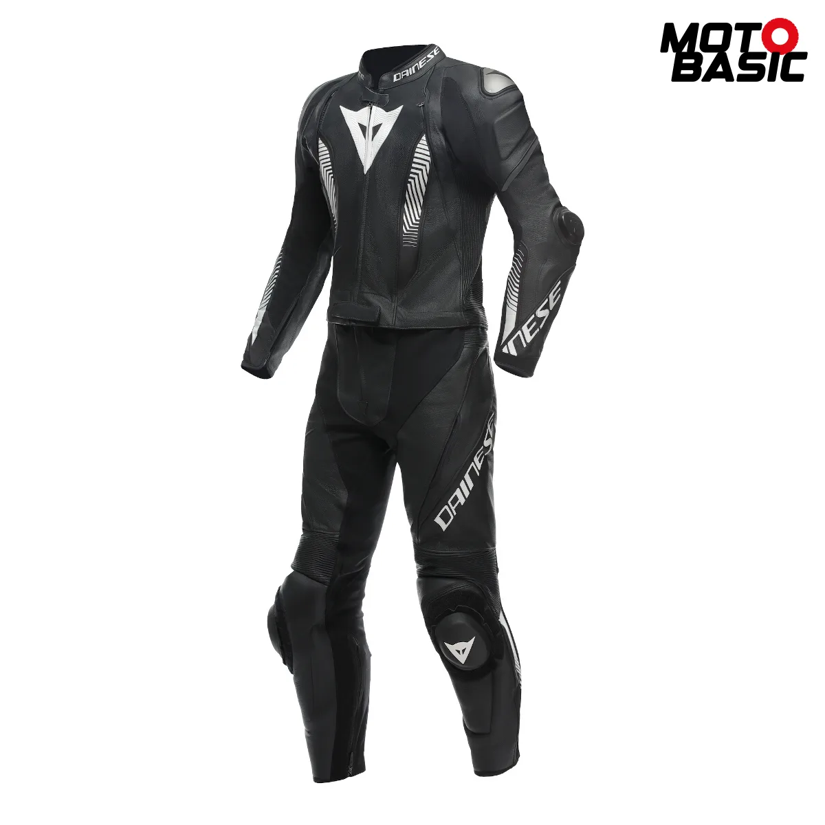 Mono 2 piezas DAINESE Laguna Seca 5 Negro/Blanco