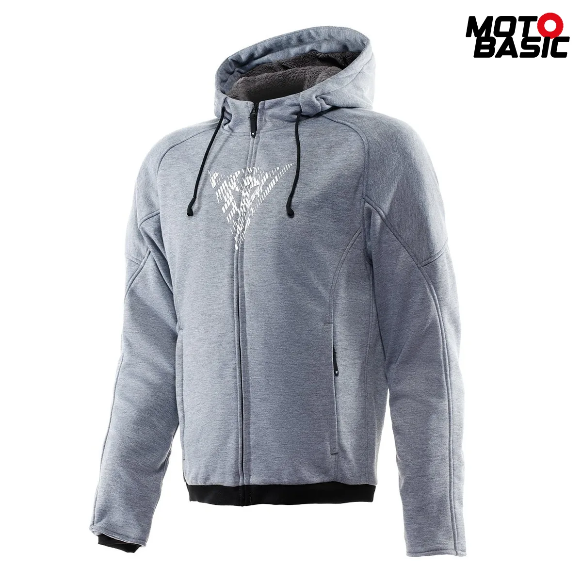 Sudadera DAINESE Bovisa Gris Melange/Negro