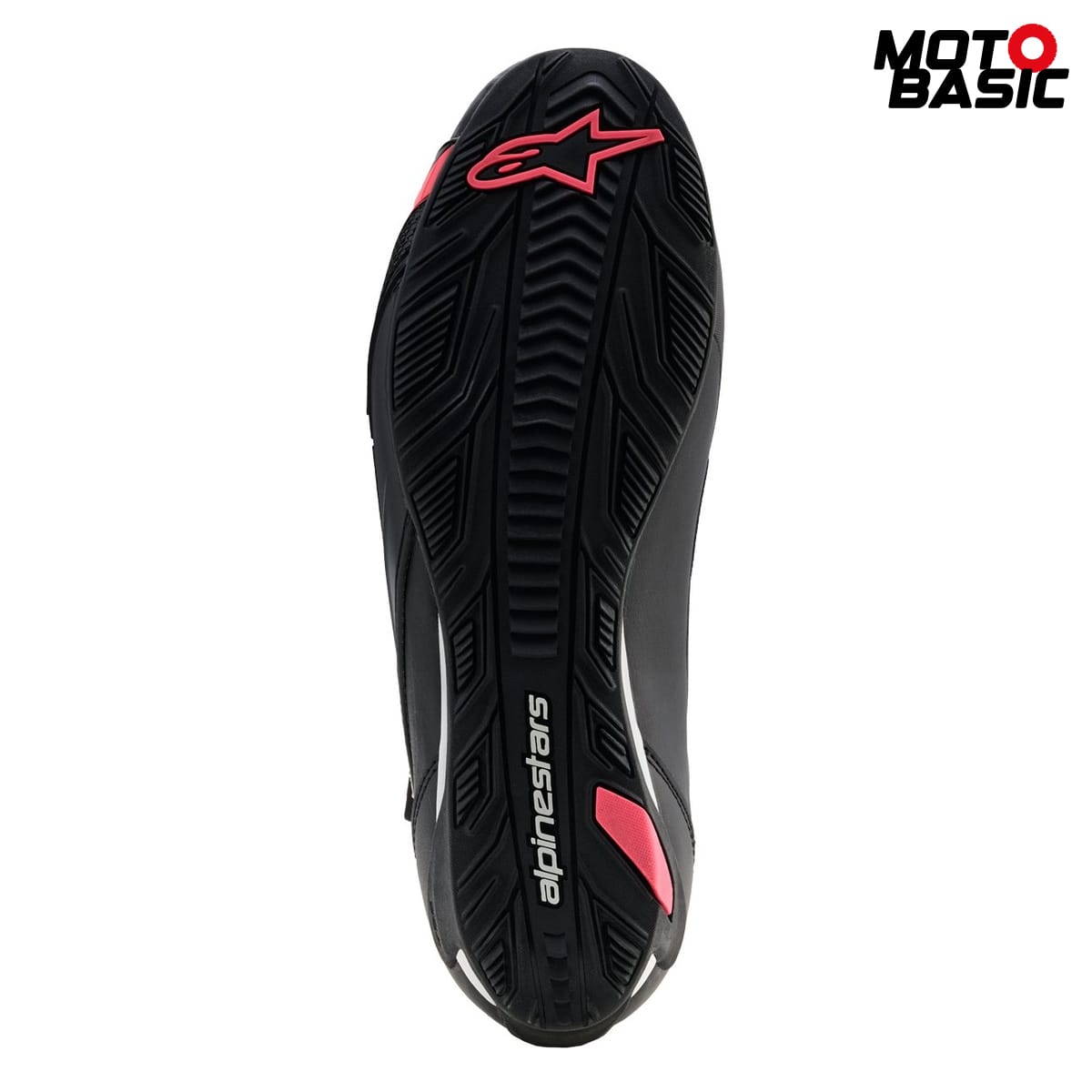 botin-alpinestars-stella-faster-4-drystar-lady-negro-gris-coral-fluor 4