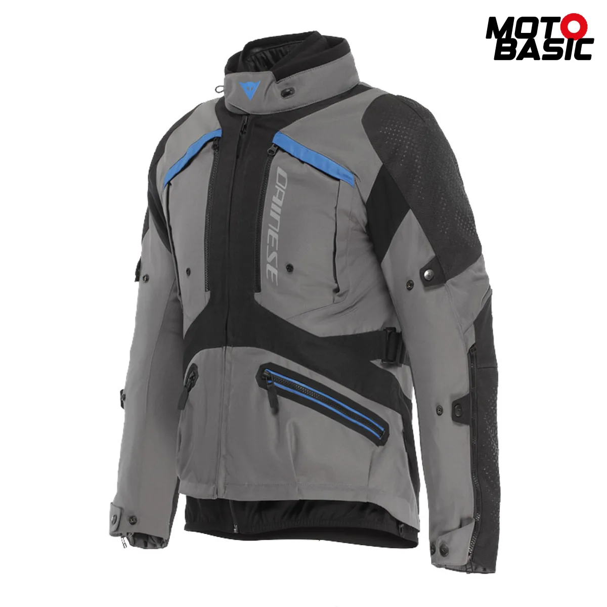 Chaqueta DAINESE Gullfoss D-Dry Gargoyle/Negro/Azul