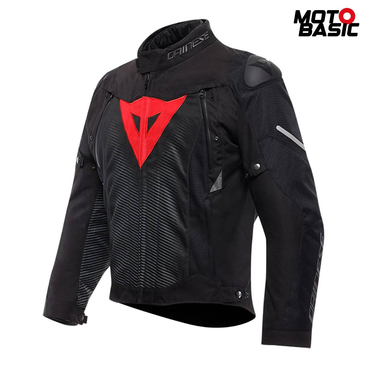 Chaqueta DAINESE Super Sprint D-Dry Negro/Rojo Lava