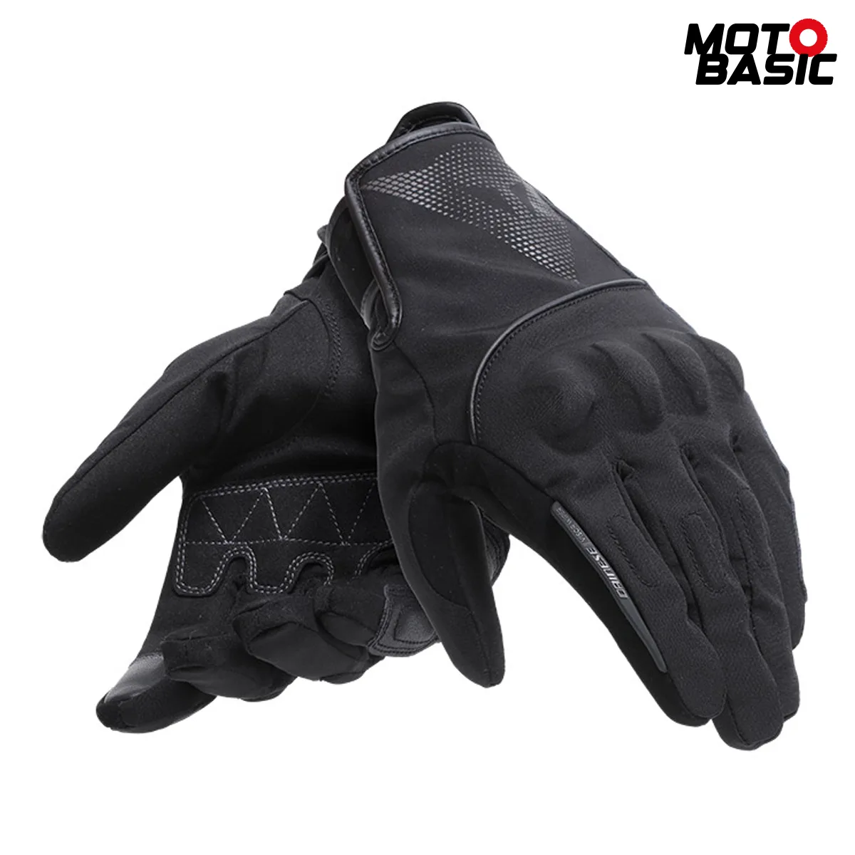 Guantes DAINESE Udine WP D-Dry Negro/Reflex