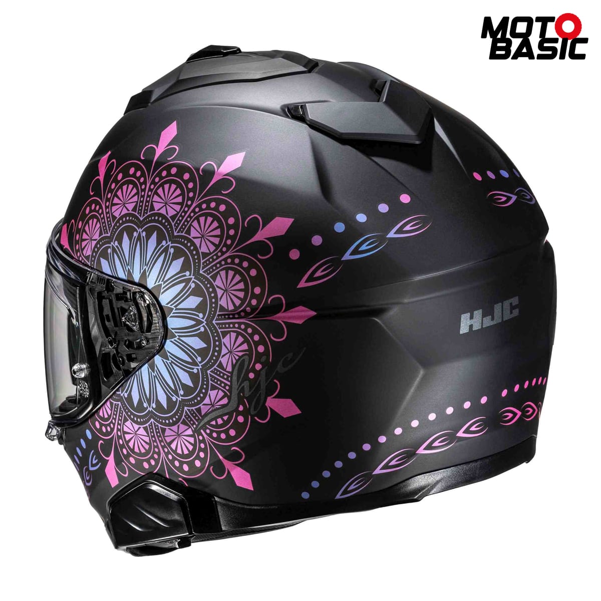 casco-hjc-i71-niel-negro-rosa-azul 3