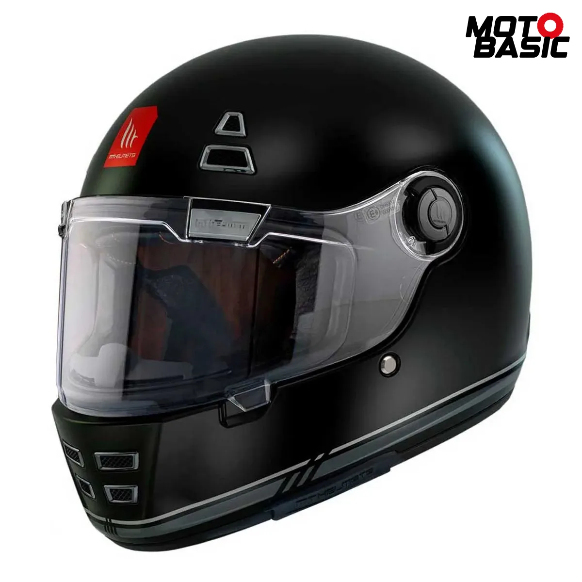 Casco MT Jarama SV Solid Negro Mate