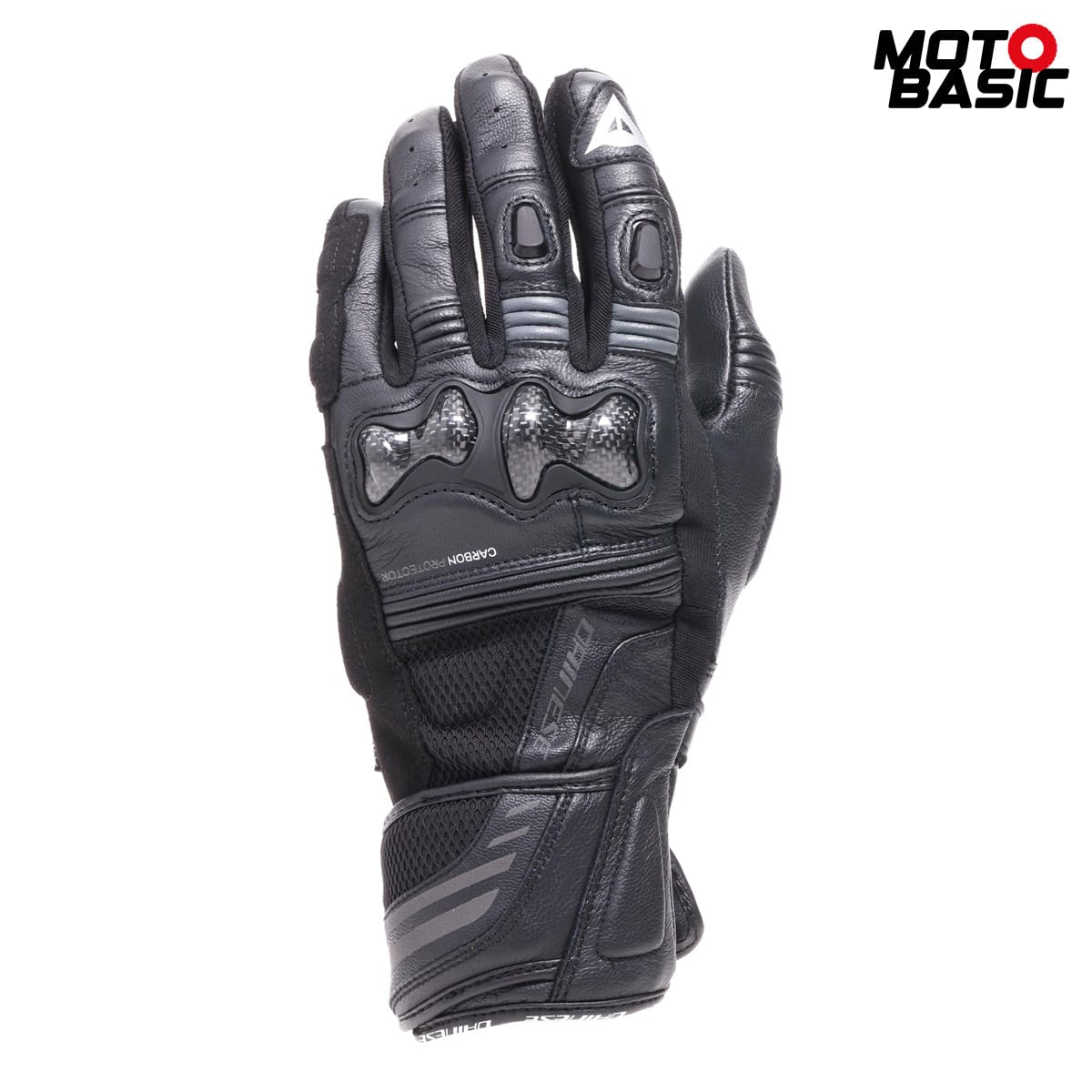 Guantes DAINESE Reacto Carbon Long Lady Negro/Antracita