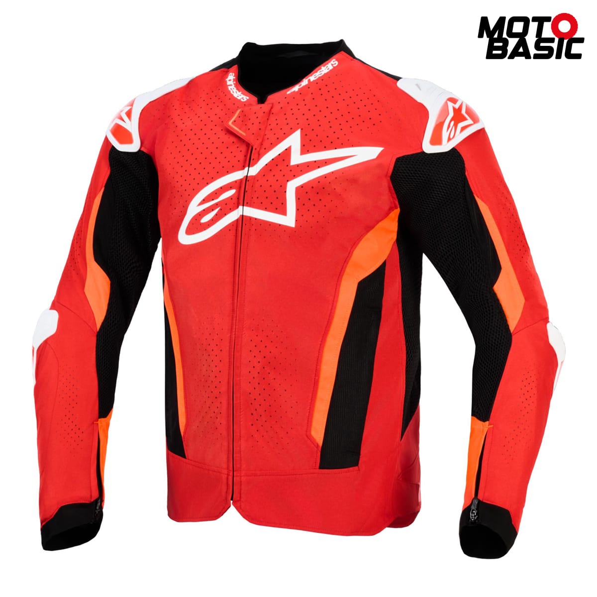 Chaqueta ALPINESTARS T-GP Air Rojo/Rojo Fluor/Negro