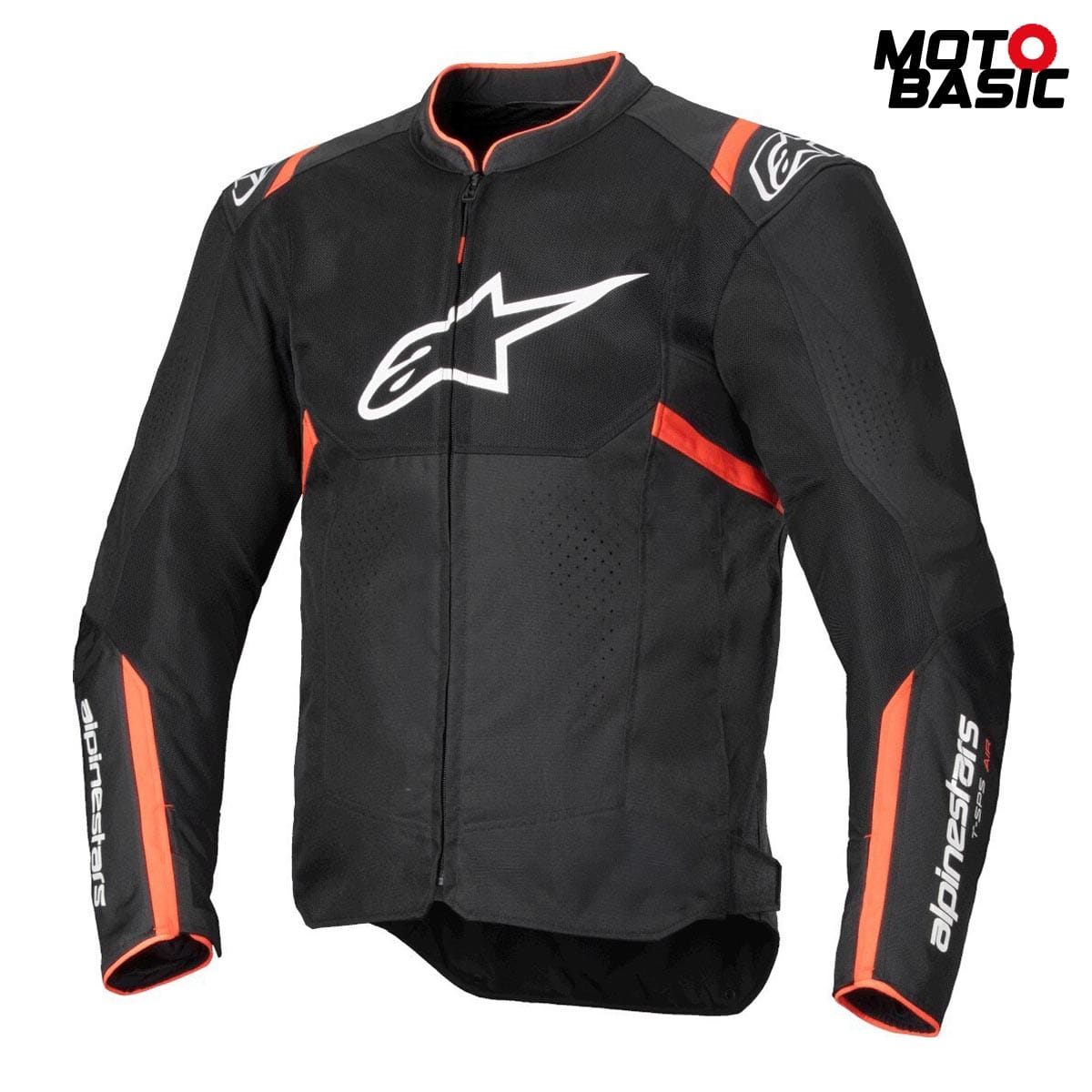Chaqueta ALPINESTARS T-SPS Air V2 Negro/Rojo Fluor