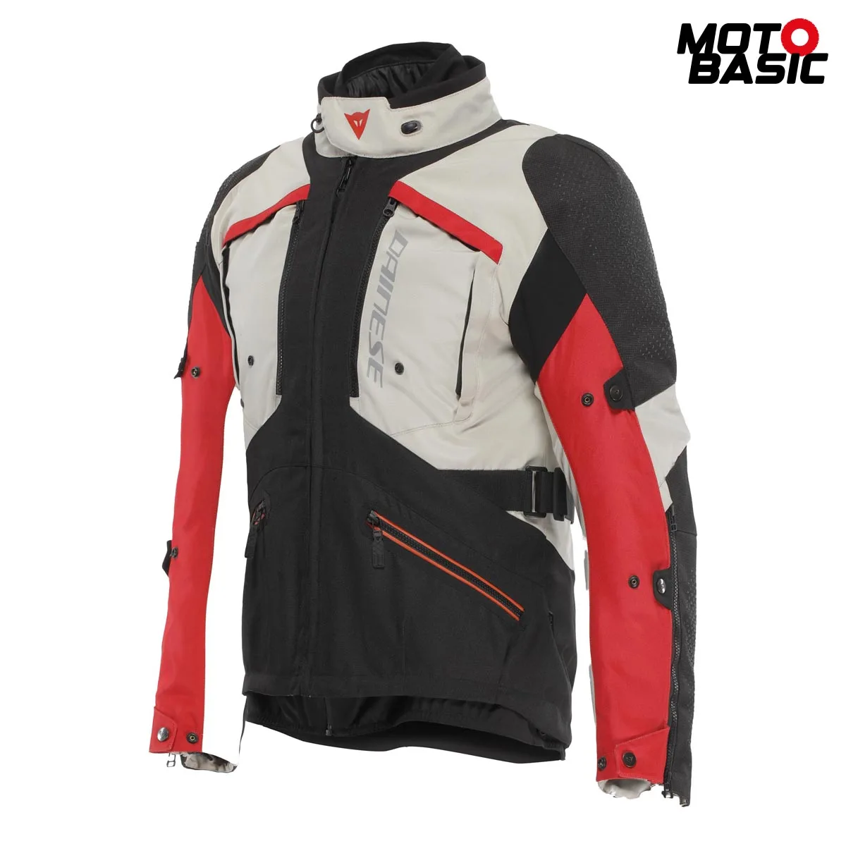 Chaqueta DAINESE Gullfoss D-Dry Tidal Foam/Negro/Rojo