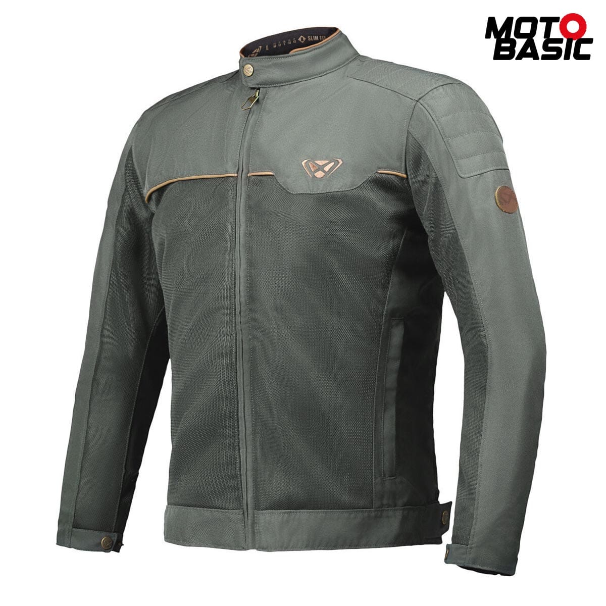 Chaqueta IXON Cornet Verde/Marrón