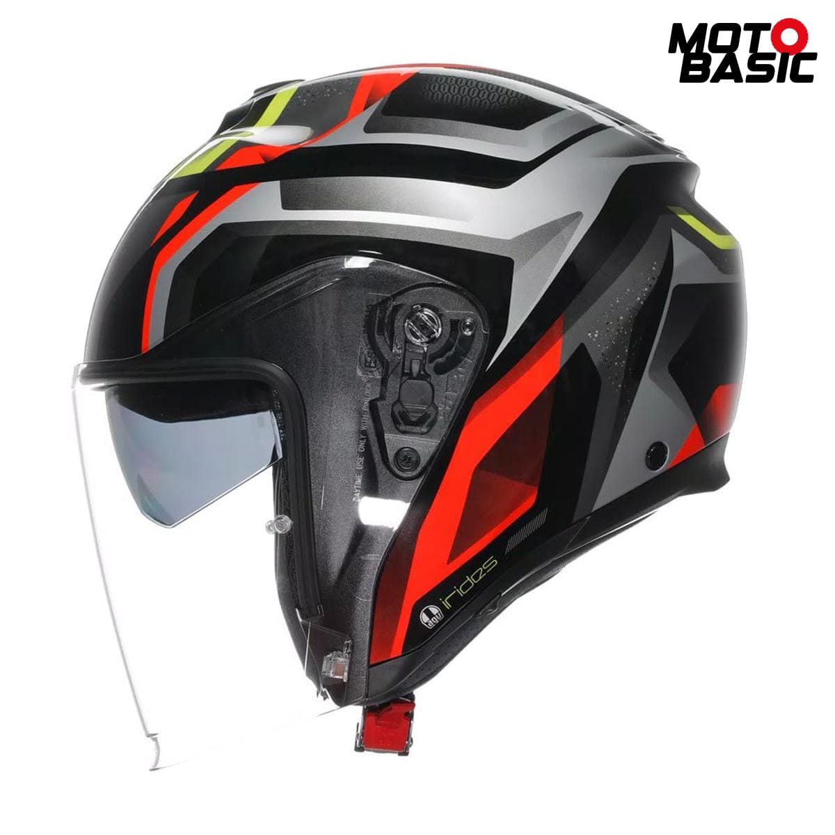 casco-agv-irides-zurigo-negro-rojo-amarillo-fluor 3