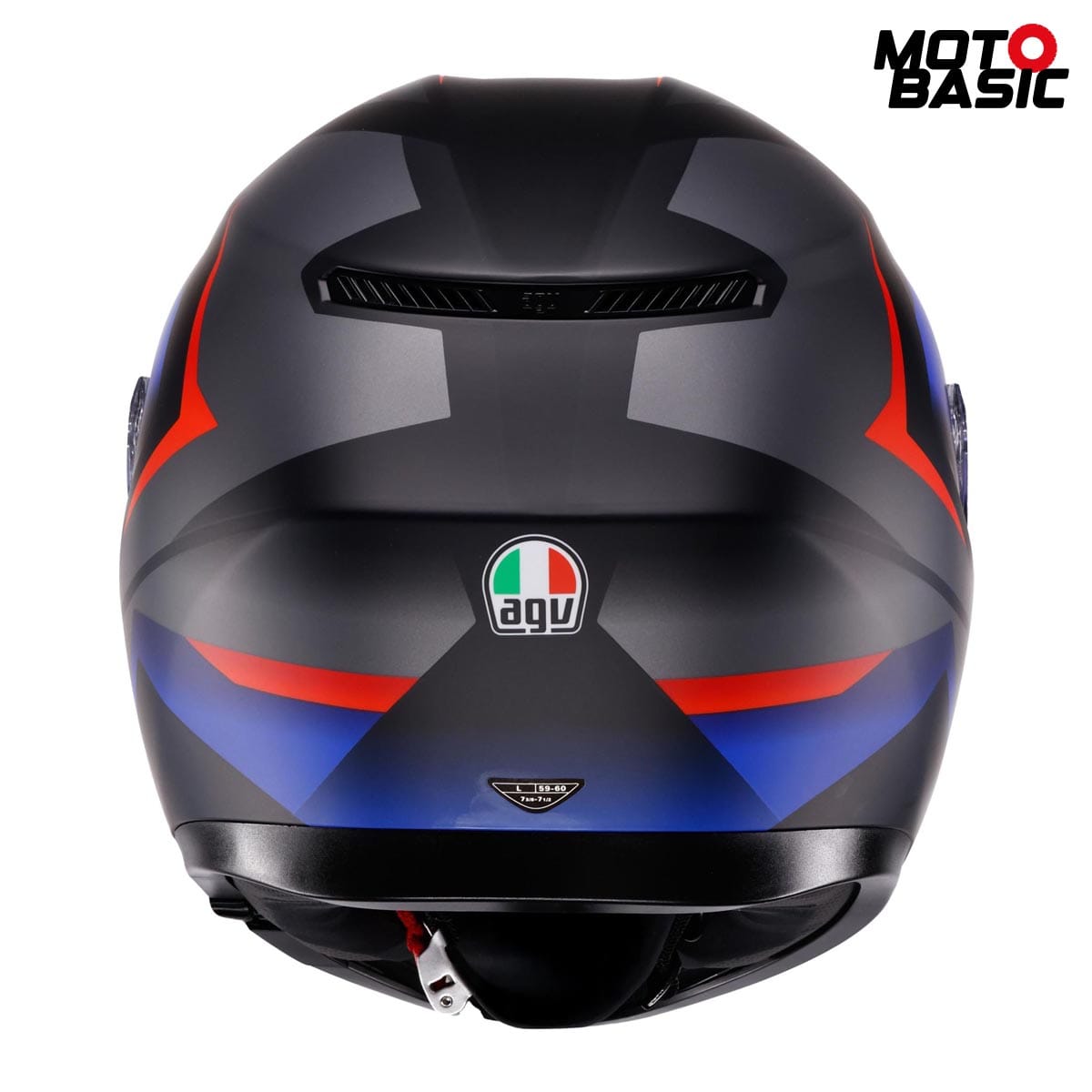 casco-agv-k3-striga-negro-mate-azul-rojo 5