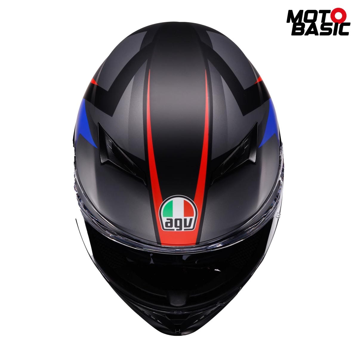 casco-agv-k3-striga-negro-mate-azul-rojo 6