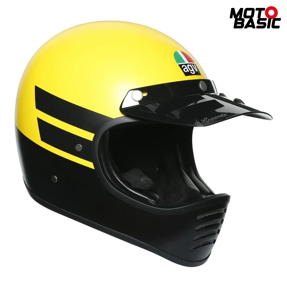 Casco AGV X101 Dust Amarillo Mate/Negro