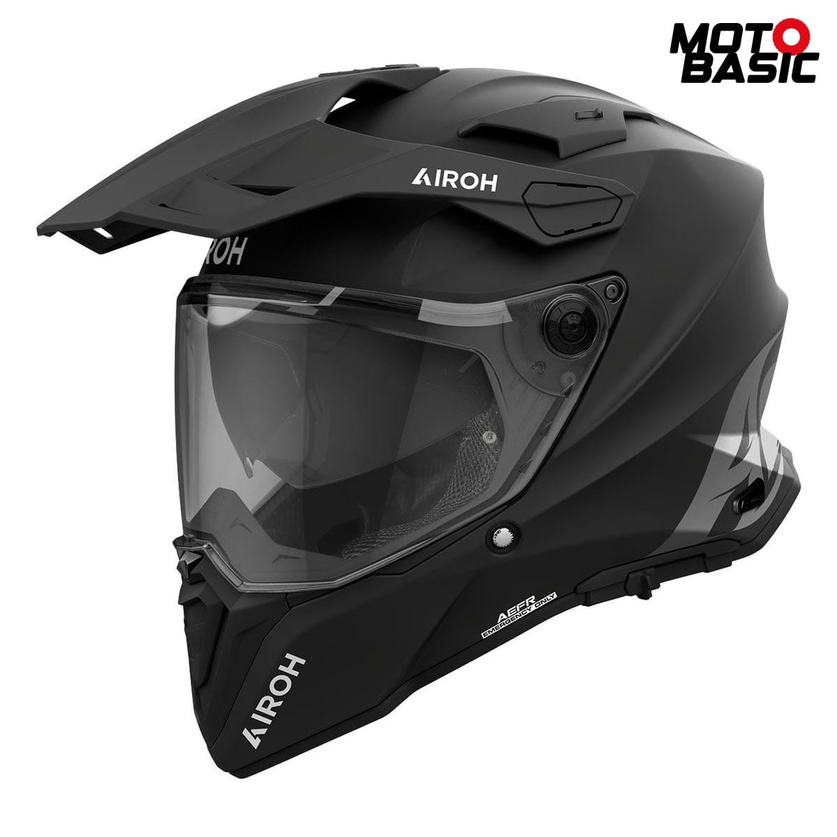 Casco AIROH Commander 2 Color Negro Mate