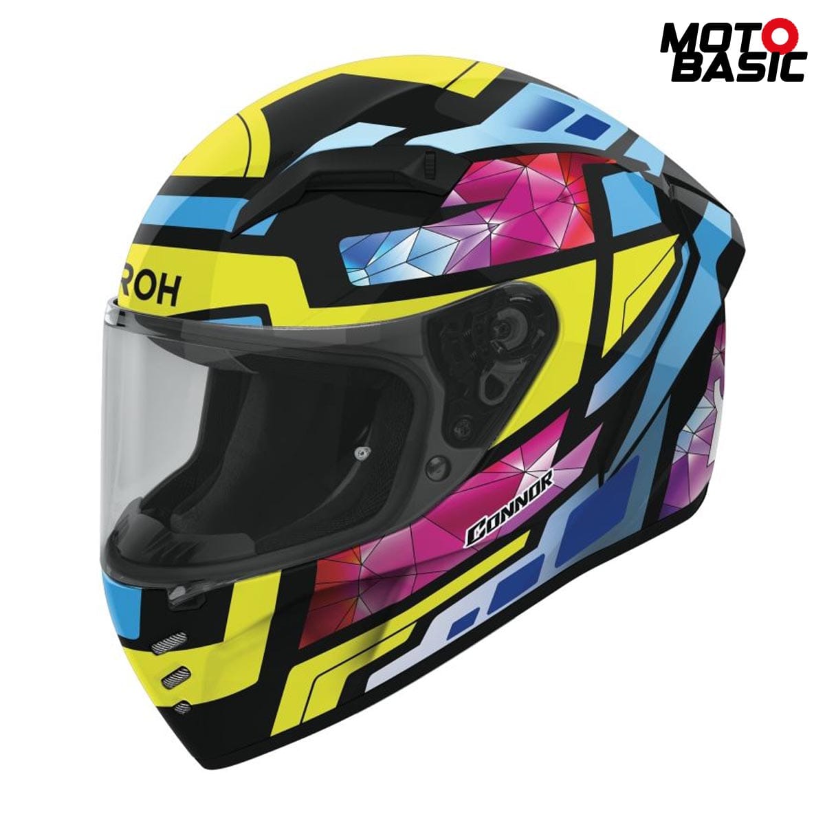 Casco AIROH Connor Stellar Multicolor
