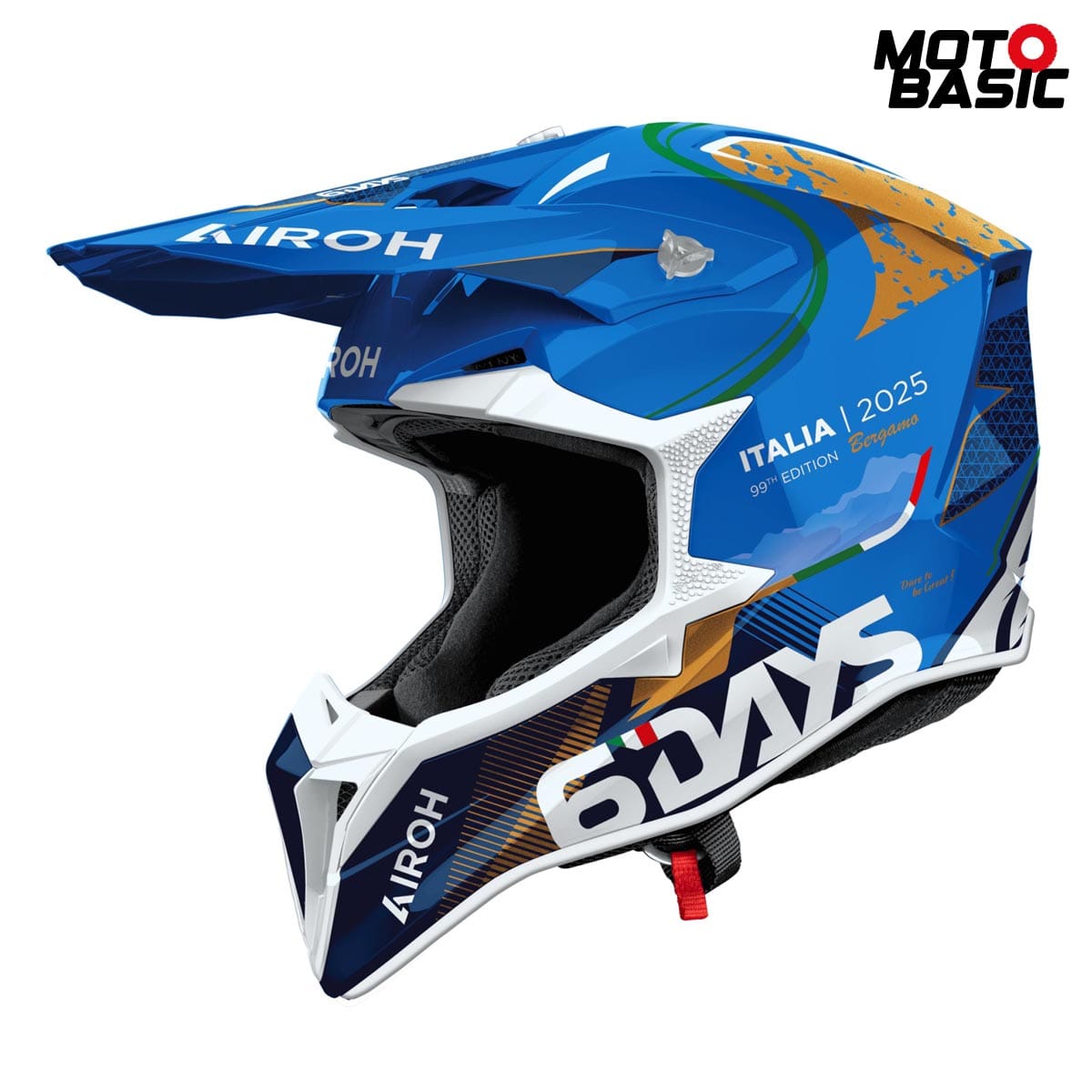 Casco AIROH Wraaap 6Days Italy 2025