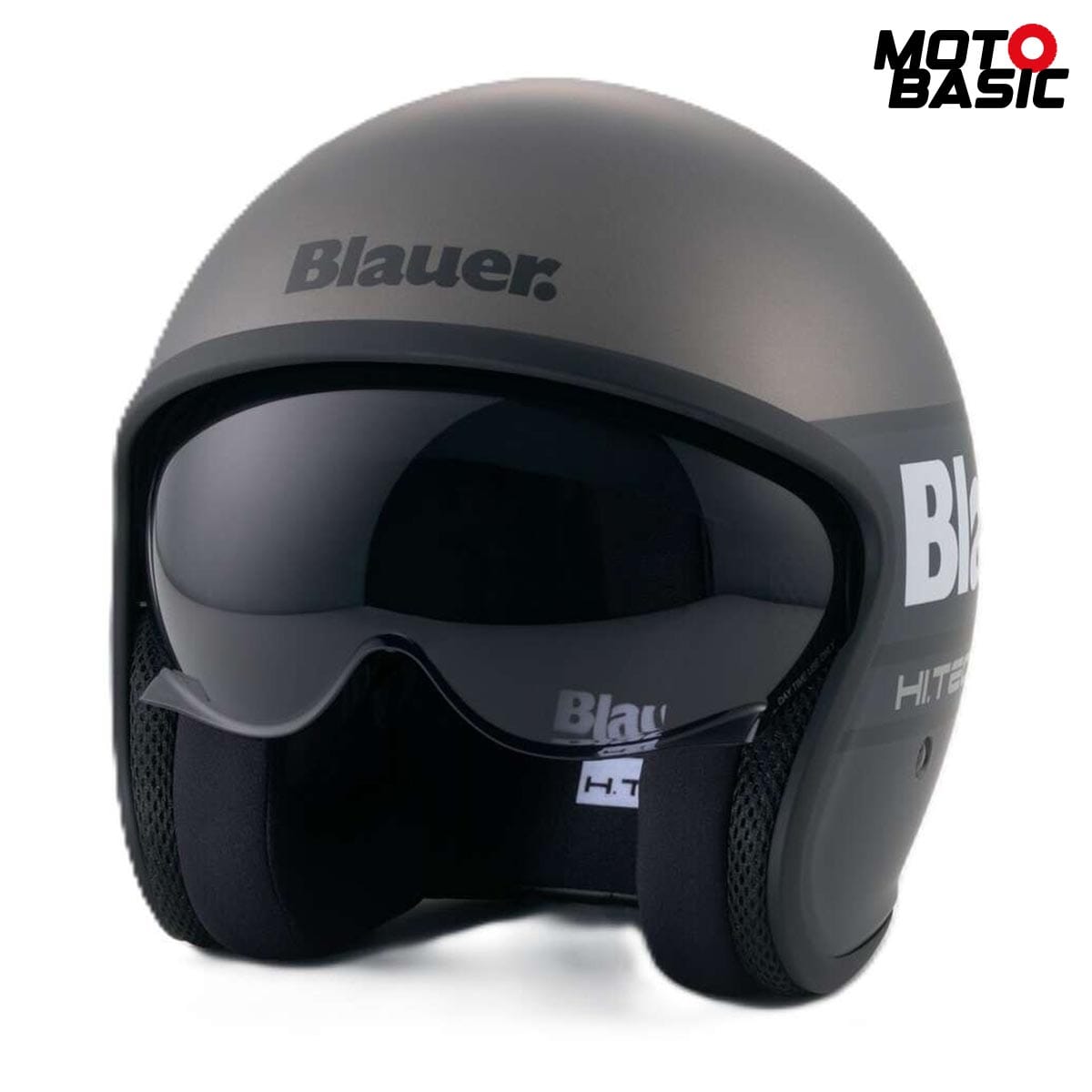 Casco BLAUER Pilot 4.0 Titanio Mate/Gris