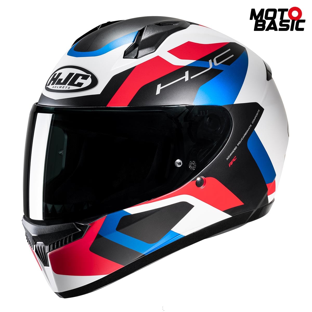 Casco HJC C10 Tins Negro/Blanco/Rojo/Azul