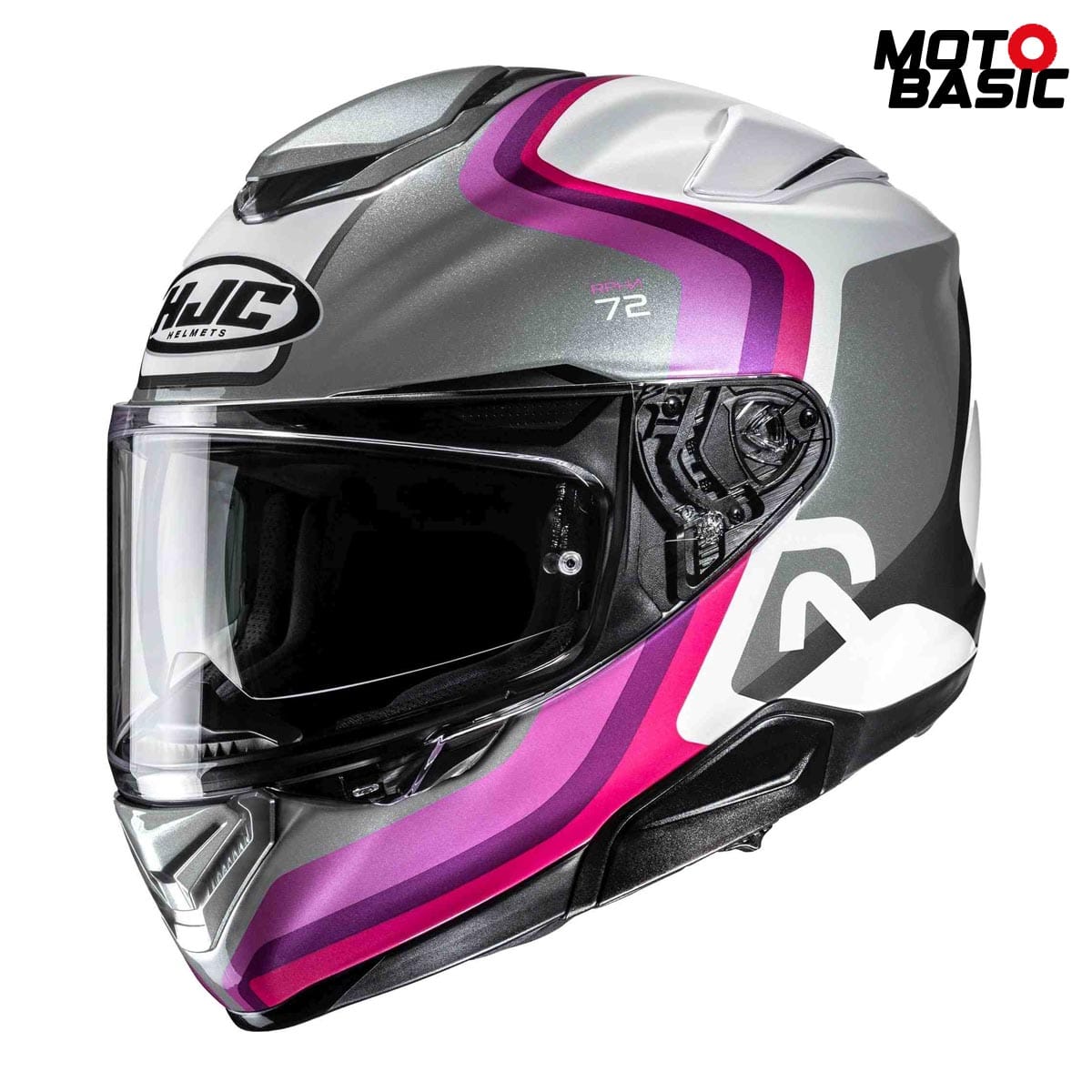 Casco HJC RPHA 72 Ernem Blanco/Gris/Rosa