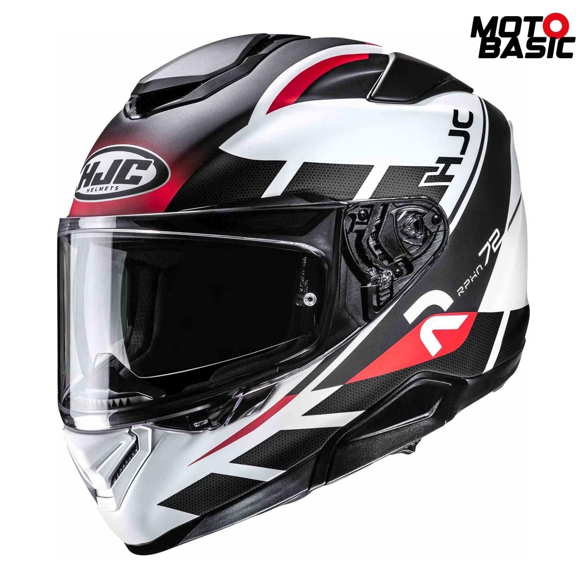 Casco HJC RPHA 72 Value Negro/Blanco/Rojo