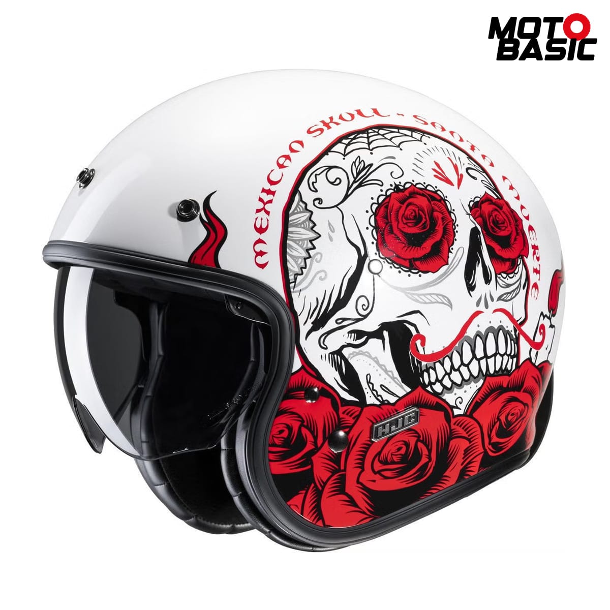 Casco HJC V31 Desto Blanco/Rojo