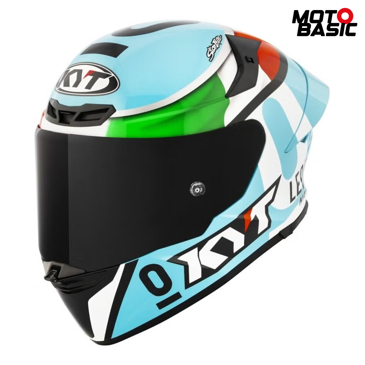 Casco KYT D-City Replica Leopard Tricolore